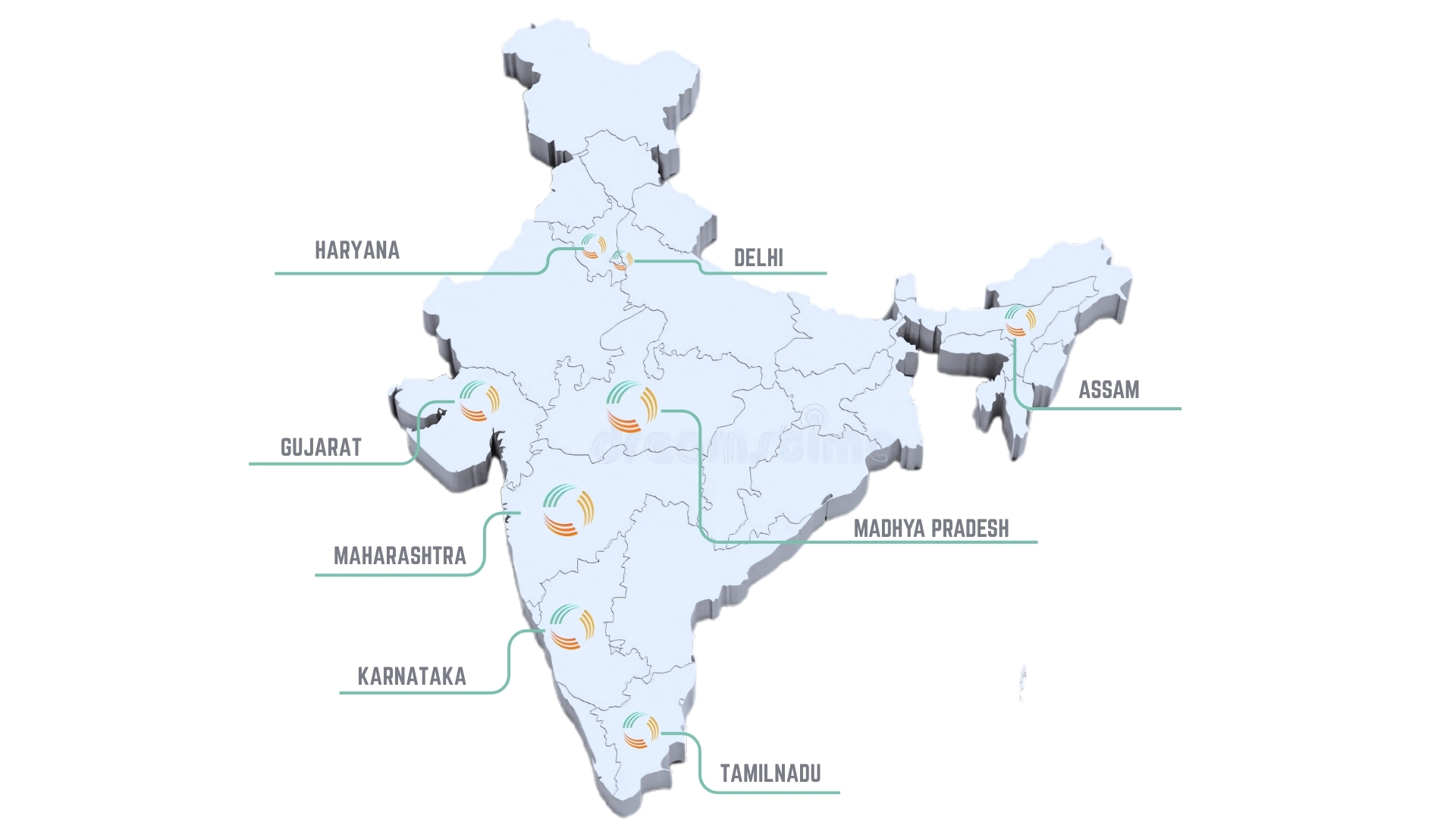 Branches Map