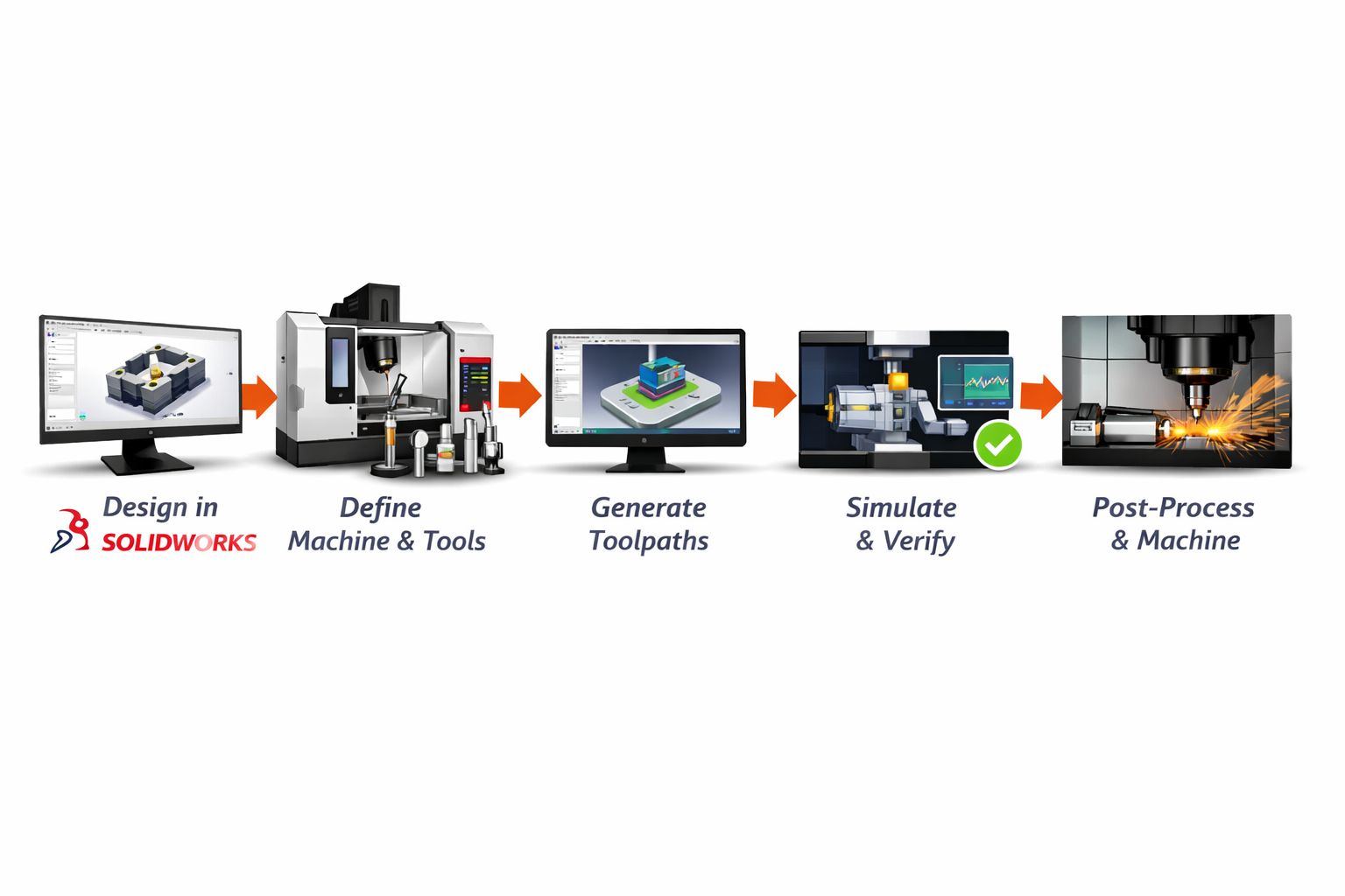 SolidCAM CNC Workflow